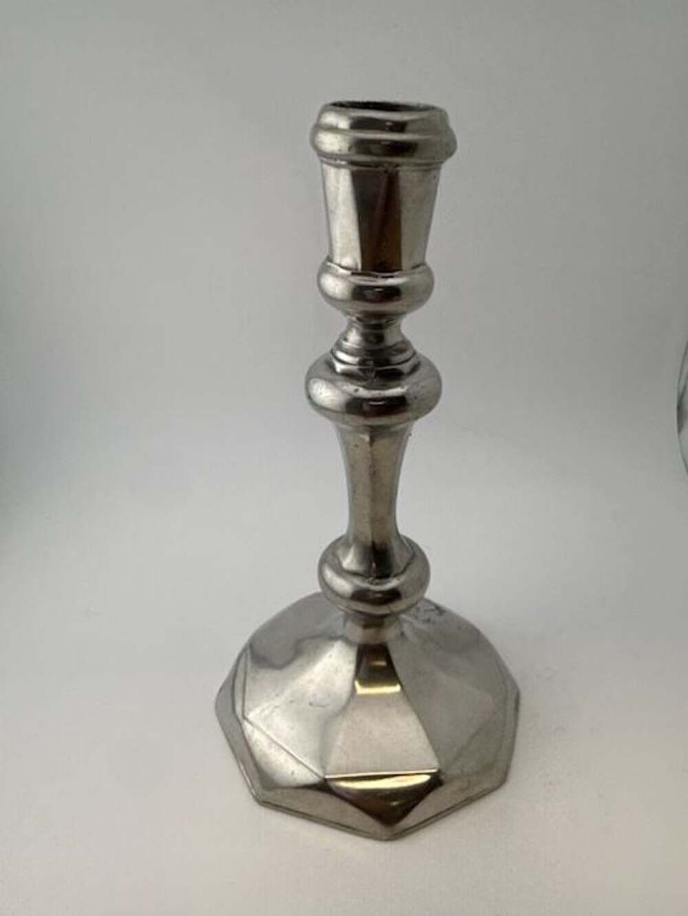Williamsburg Stieff Pewter CW 30 Candlestick Holder